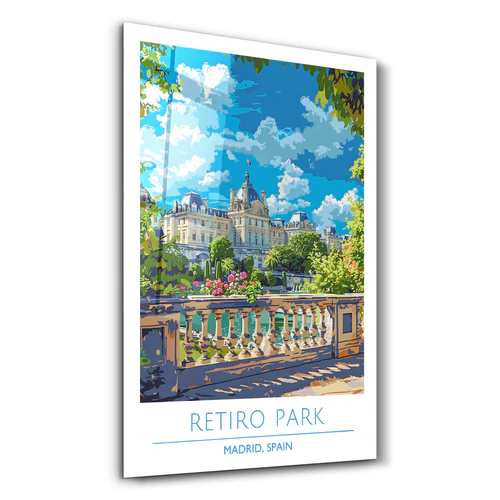 Plitvice-National Park Croatia-Travel Posters | Glass Wall Art (Copy)