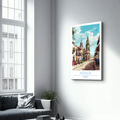 Moralia Mexico-Travel Posters | Glass Wall Art - Image 2