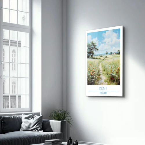 Kent England-Travel Posters | Glass Wall Art - Image 2