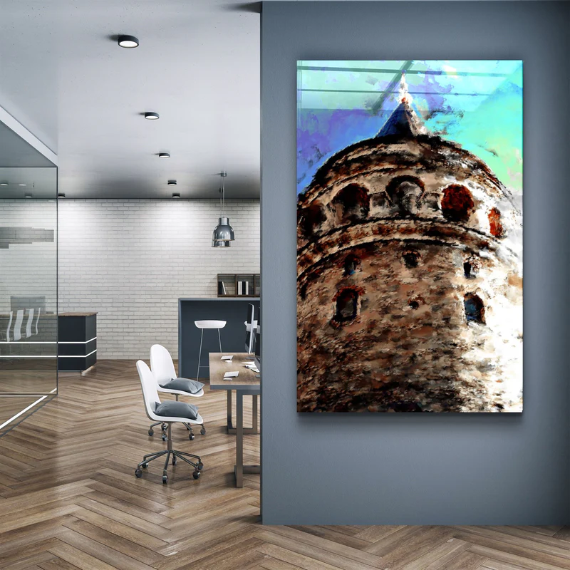 ・"Galata"・Glass Wall Art - Image 2