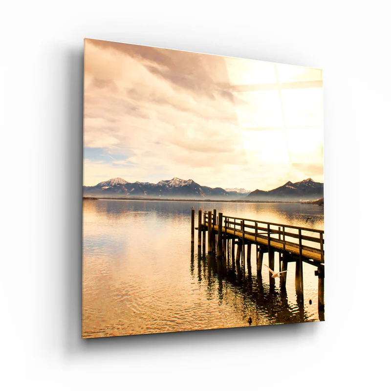 ・"Quay"・Glass Wall Art