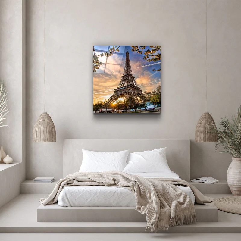 ・"Eiffel Tower"・Glass Wall Art - Image 3