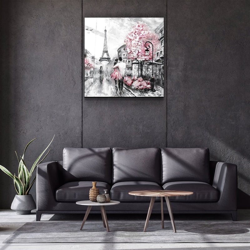・"Paris"・Glass Wall Art - Image 2