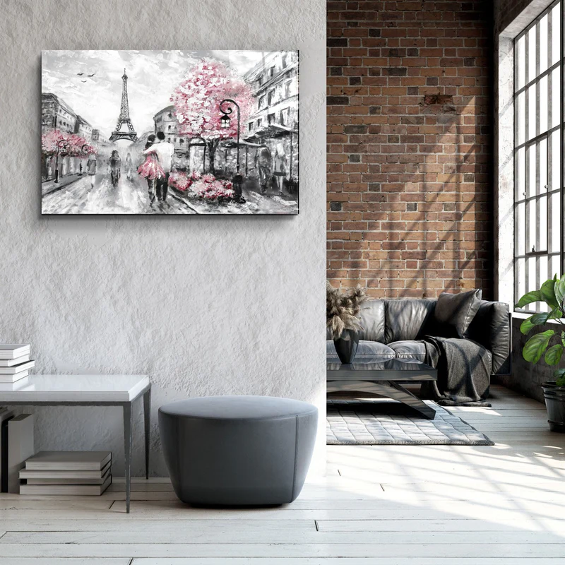 ・"Paris"・Glass Wall Art - Image 3
