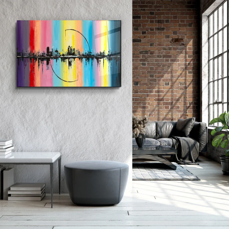 ・"CityLine"・Glass Wall Art - Image 3