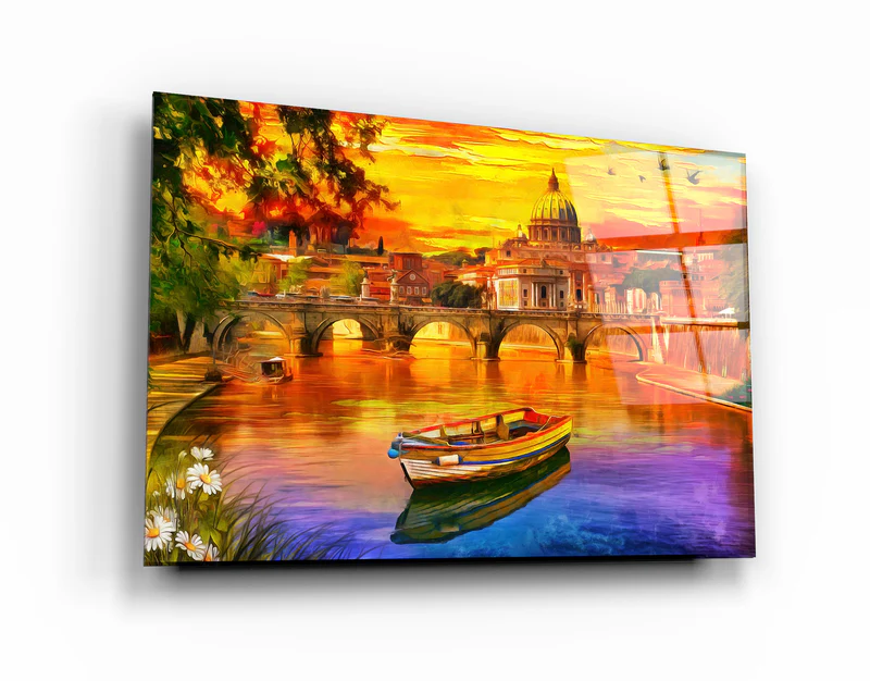 ・"Via Della Conciliazione"・Glass Wall Art