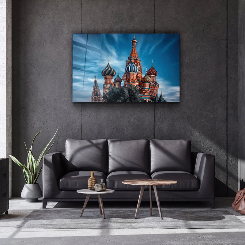 ・"Saint Basil's Cathedral"・Glass Wall Art - Image 3