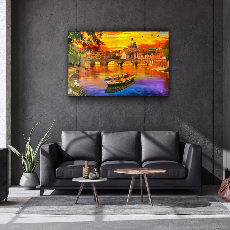 ・"Via Della Conciliazione"・Glass Wall Art - Image 2