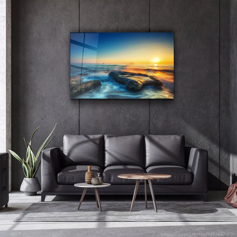 ・"Sea View"・Glass Wall Art - Image 2