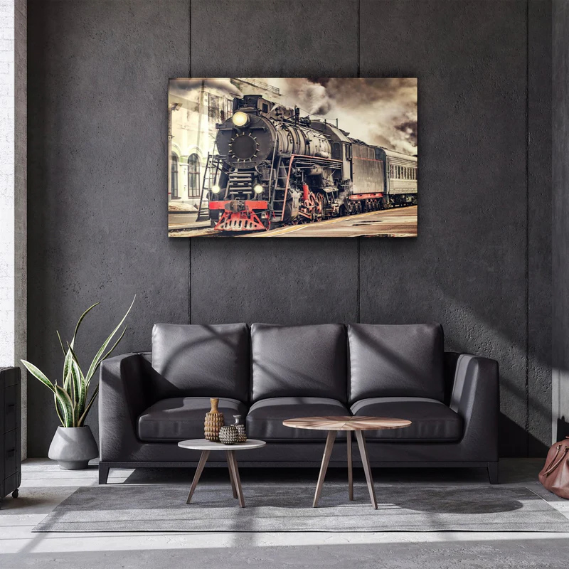 ・"Train"・Glass Wall Art - Image 2