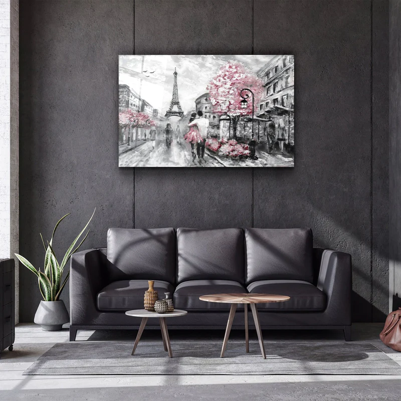 ・"Paris"・Glass Wall Art - Image 2