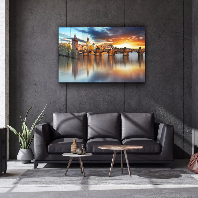 ・"Prag"・Glass Wall Art - Image 2
