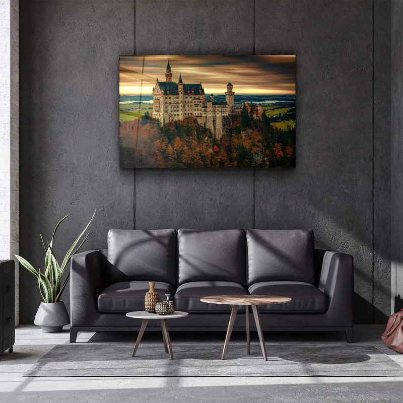 ・"Castle"・Glass Wall Art - Image 2