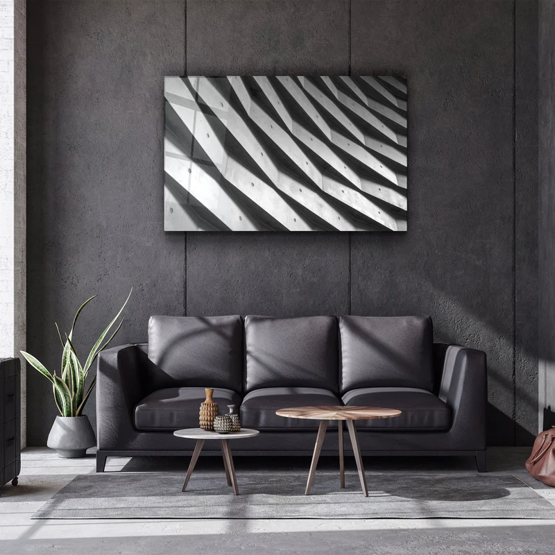 ・"Walls"・Glass Wall Art - Image 2