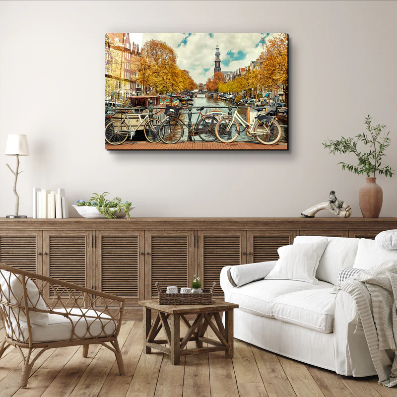 ・"Amsterdam"・Glass Wall Art - Image 2