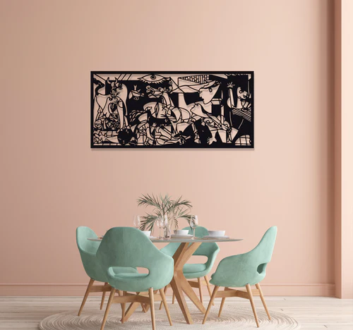 ・"Guernica Pablo Picasso"・Premium Metal Wall Art - Limited Edition - Image 2