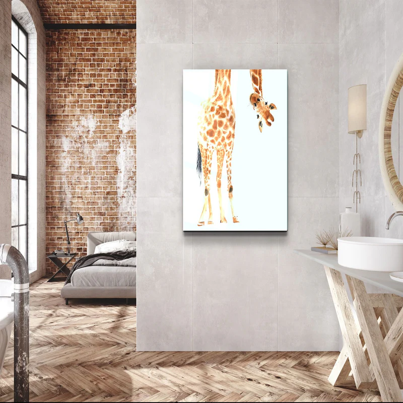 ・"UpSide Down"・Glass Wall Art - Image 3