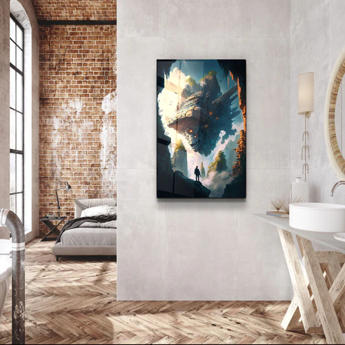 ・"In The Secret World V3"・Secret World Collection Glass Wall Art - Image 2