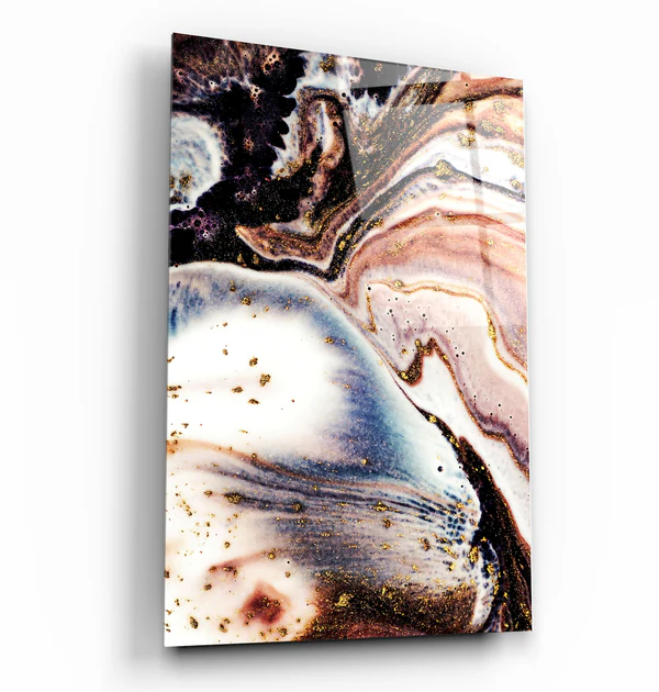 ・"Marble Pattern"・Glass Wall Art