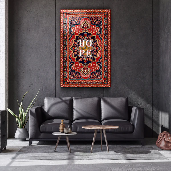 ・"Carpet Of Hope"・Designers Collection Glass Wall Art - Image 3