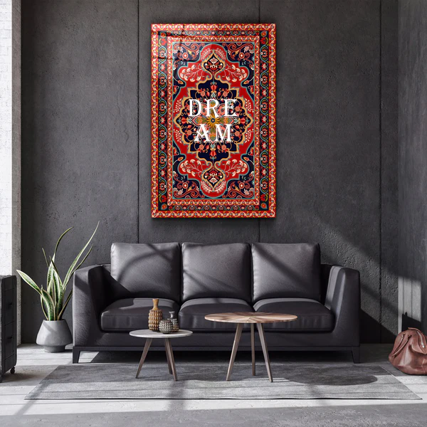 ・"Carpet Of Dream"・Designers Collection Glass Wall Art - Image 2