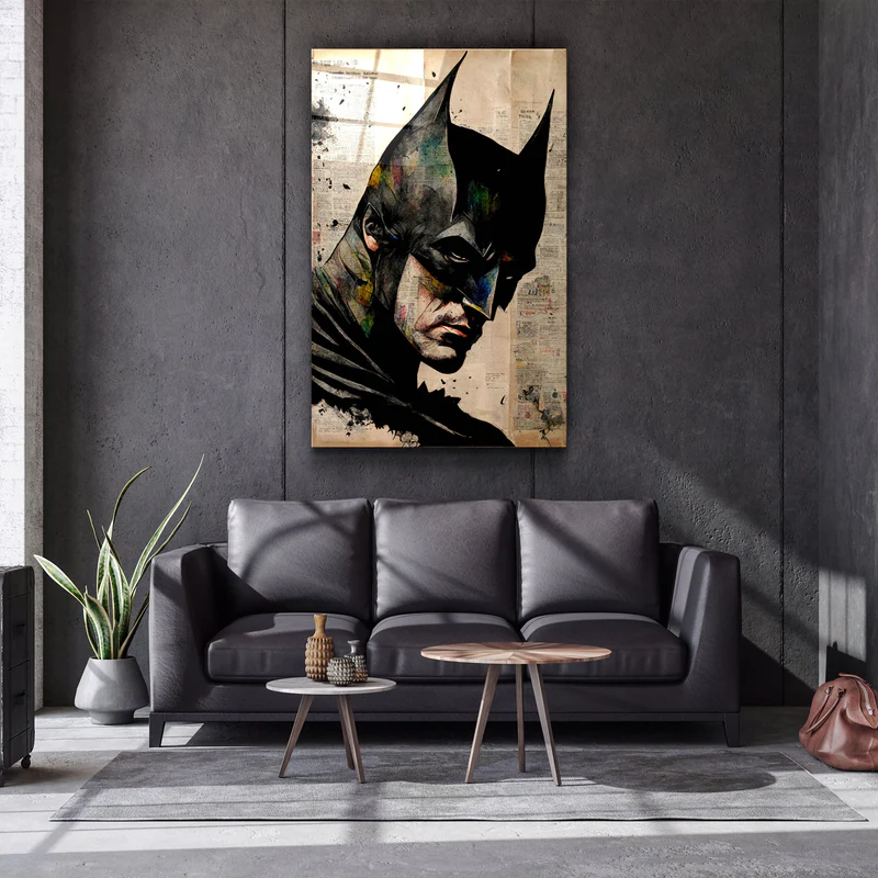 ・"Bat Redesigned"・Designer's Collection Glass Wall Art - Image 3