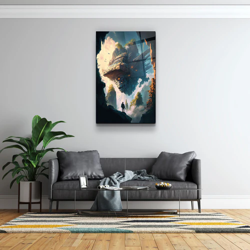 ・"In The Secret World V3"・Secret World Collection Glass Wall Art - Image 3