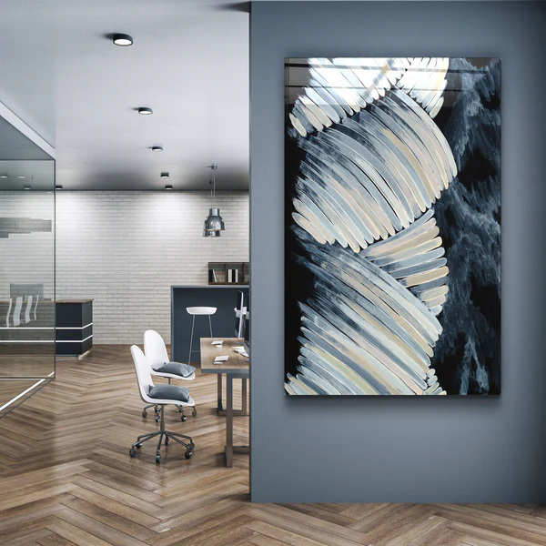 ・"Oil Painting"・Glass Wall Art - Image 2