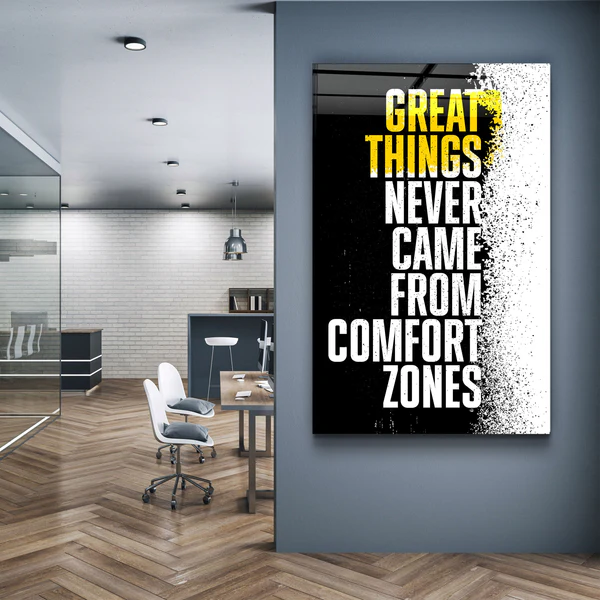 ・"Great Things"・Designer's Collection Glass Wall Art - Image 2