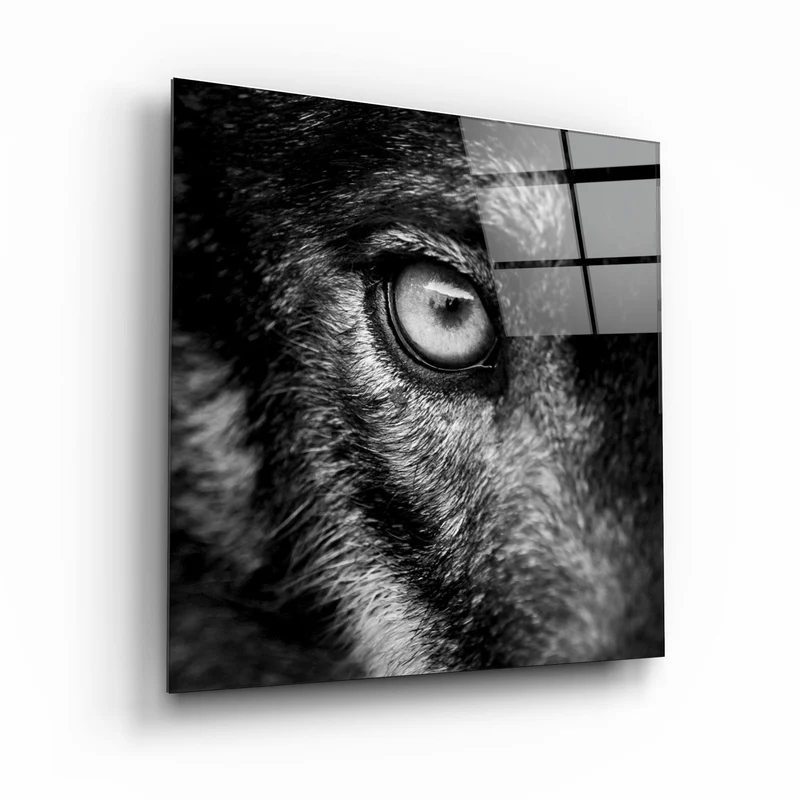 ・"Schwarz"・Glass Wall Art