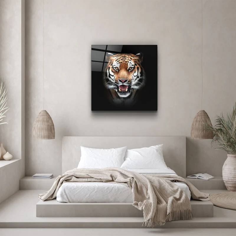 ・"Tiger"・Glass Wall Art - Image 3