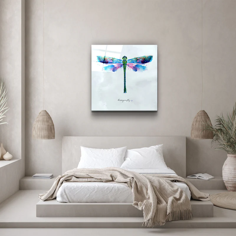 ・"Dragonfly"・Glass Wall Art - Image 3