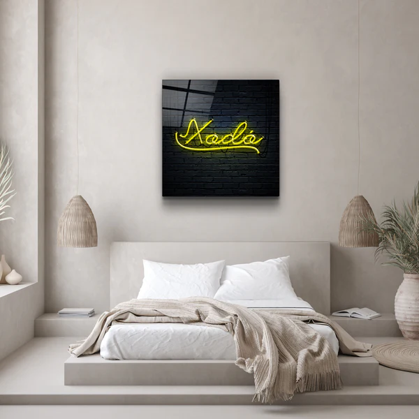 ・"Xodó"・Glass Wall Art - Image 2