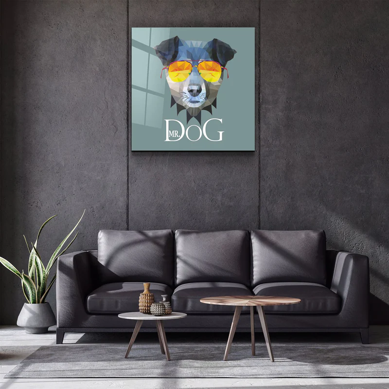 ・"Dog"・Glass Wall Art - Image 2