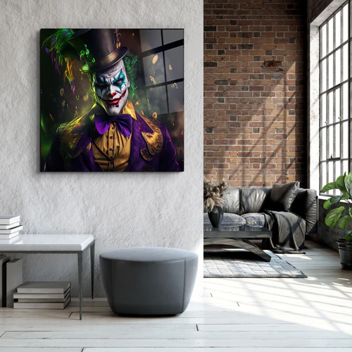 ."Boss of the Circus". Secret World Collection Glass Wall Art - Image 3