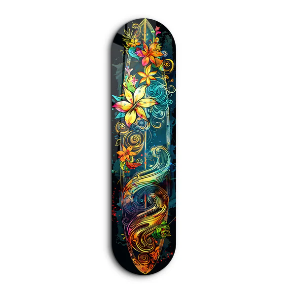 Hawaiian | Glass Wall Art
