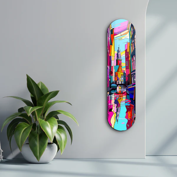 Amsterdam | Glass Wall Art - Image 2