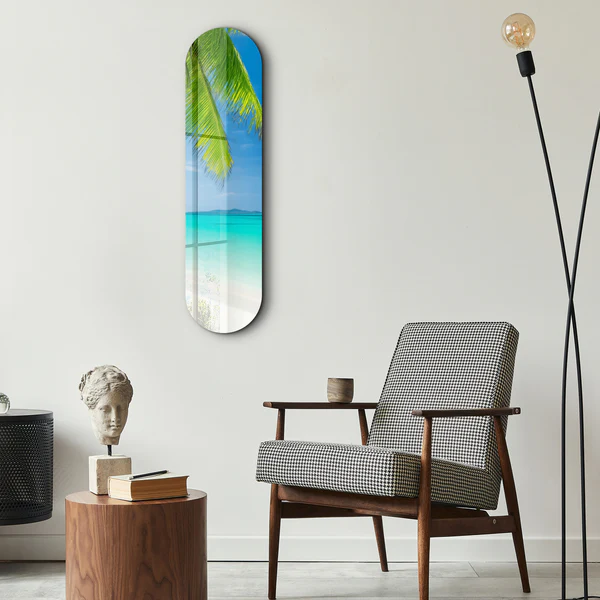 Beach | Glass Wall Art - Image 3