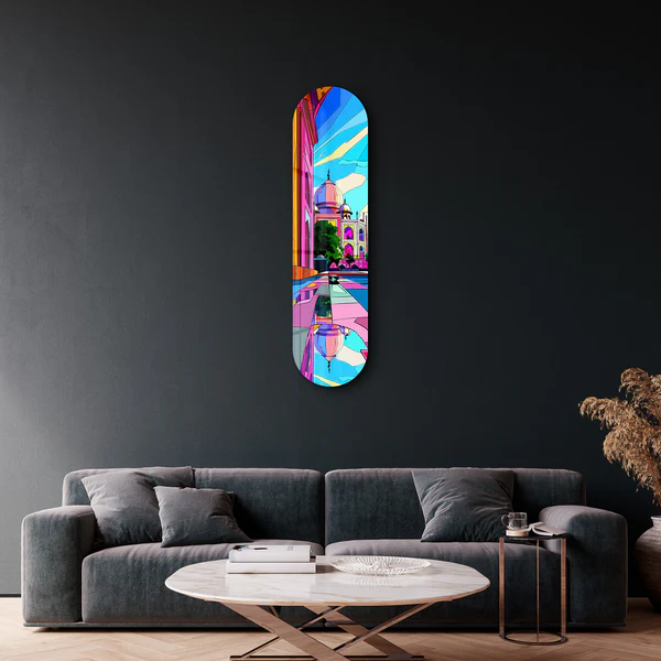 Delhi India | Glass Wall Art - Image 2