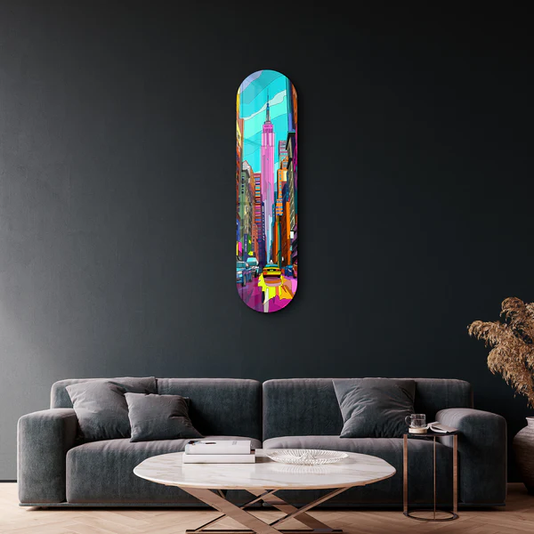 New York | Glass Wall Art - Image 3