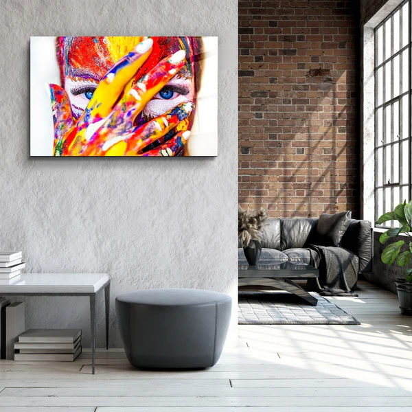 ・"Out of the Paint Box"・Glass Wall Art - Image 3