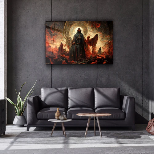 ・"Dark Side"・Secret World Collection Glass Wall Art - Image 2