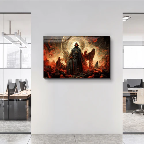 ・"Dark Side"・Secret World Collection Glass Wall Art - Image 3
