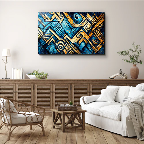 ・"Wall of the Secret World"・ Glass Wall Art - Image 2